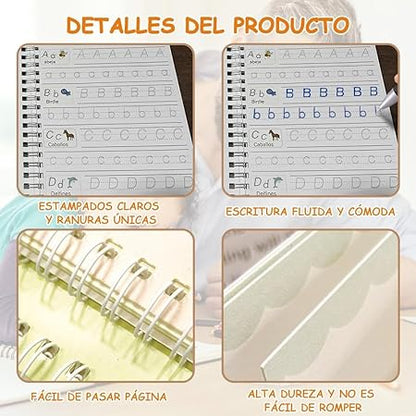 KIT DE CUADERNO MAGICO DE APRENDIZAJE