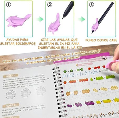 KIT DE CUADERNO MAGICO DE APRENDIZAJE
