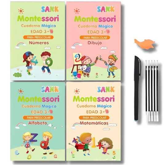 KIT DE CUADERNO MAGICO DE APRENDIZAJE