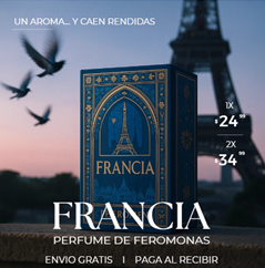 Perfume de Feromonas de Hombre "Francia"